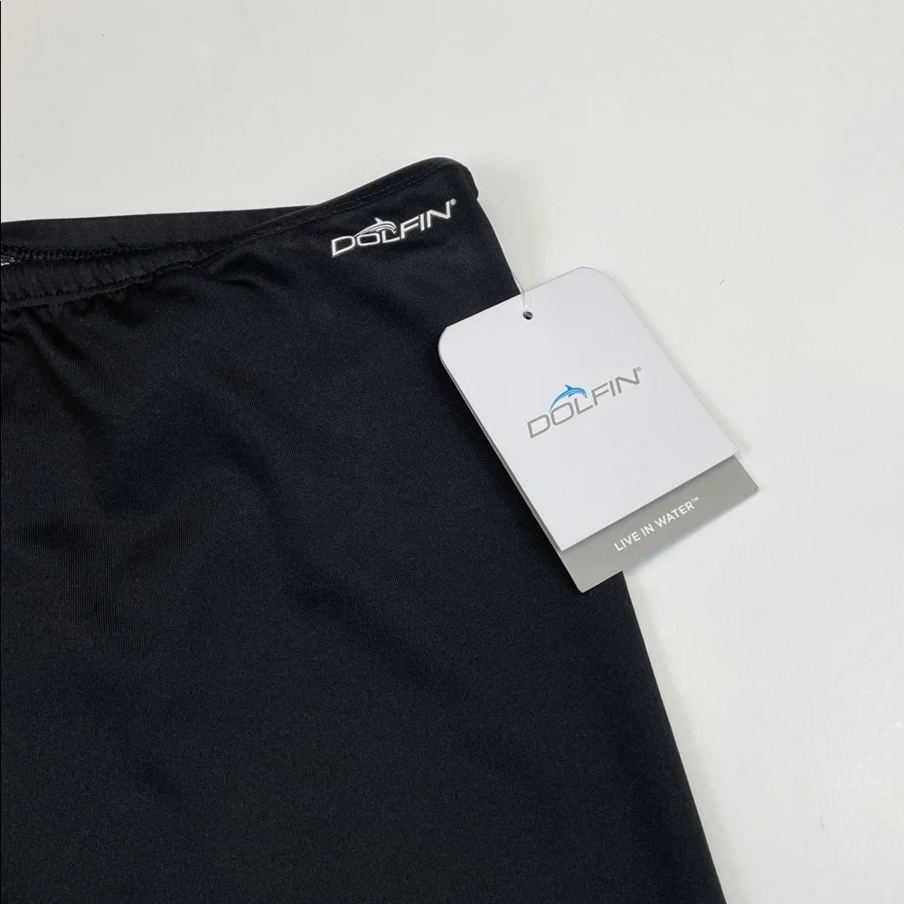 Dolfin Black Swim Jammers Men’s Size L Performance Compression Shorts - Picture 2 of 7